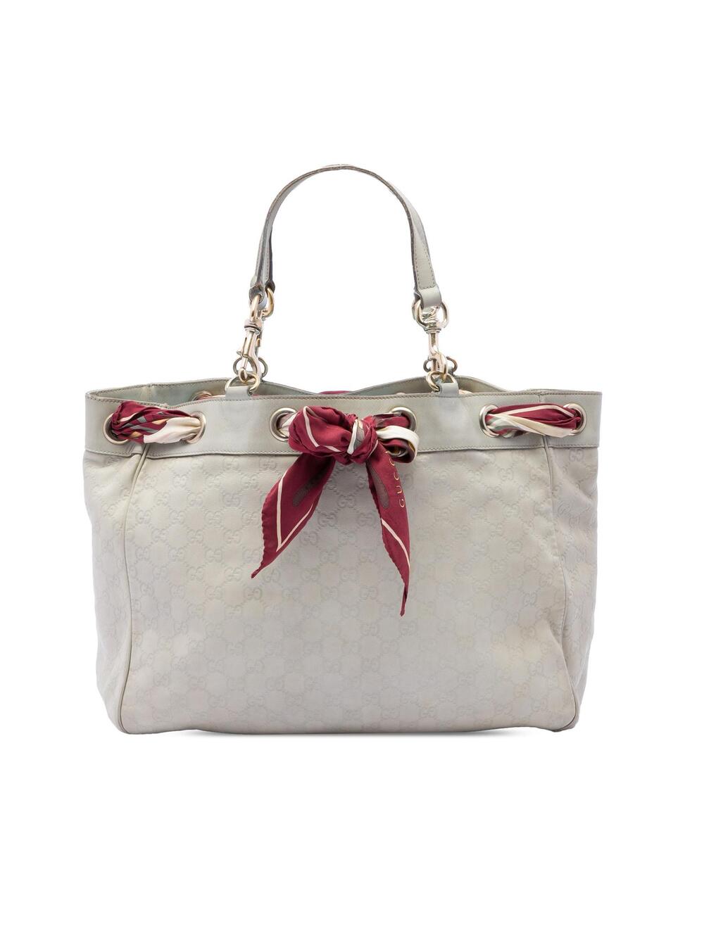 Gucci Large Ssima Positano Scarf Tote #333380G50B